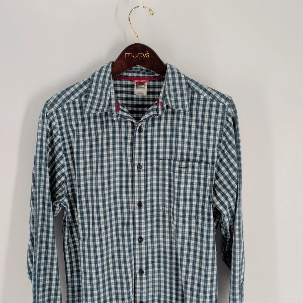 The North Face Plaid Long Sleeve Outdoor Comfy Button Up Shirt Multicolor Size S